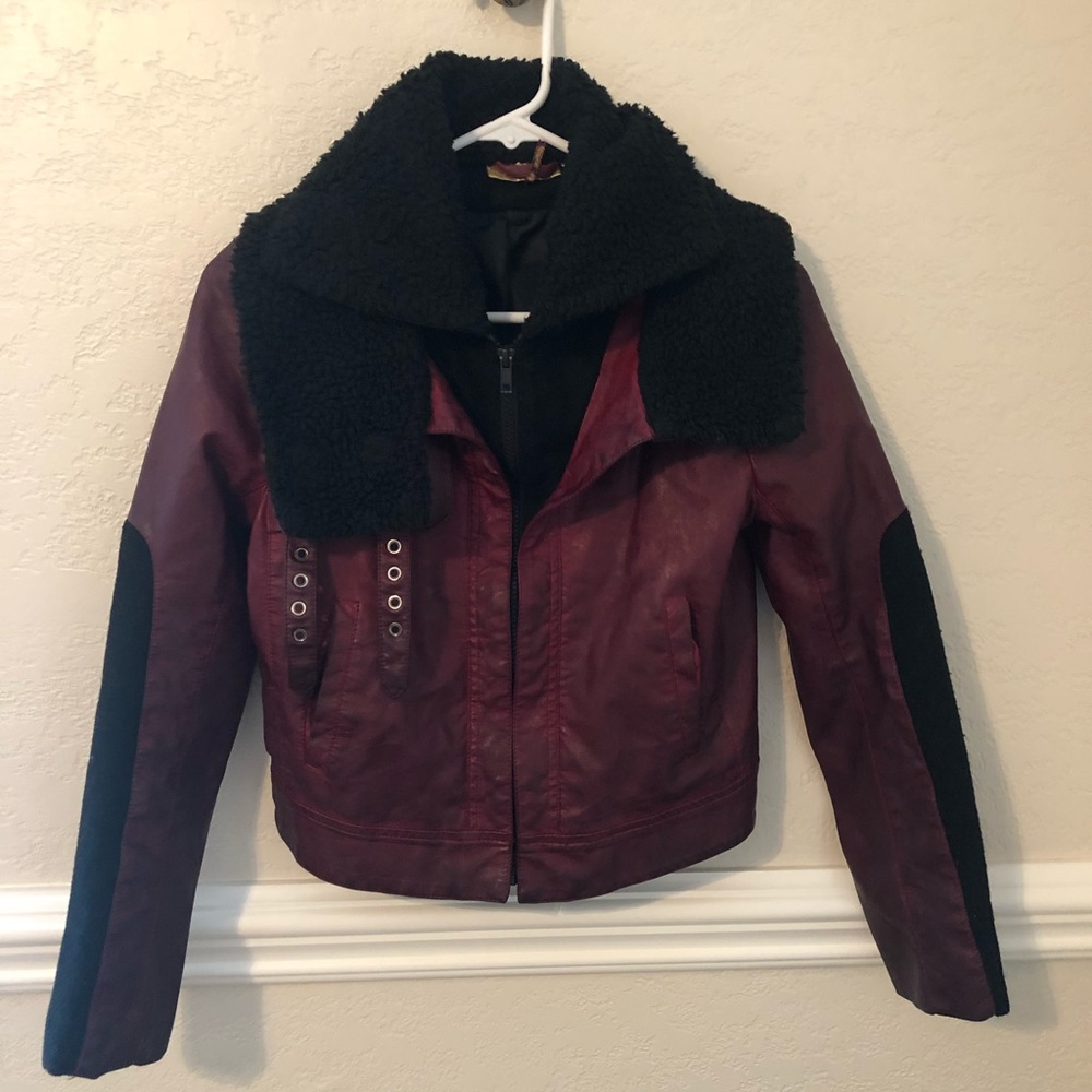 Moto leather jacket!